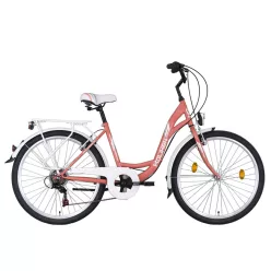 Koliken-Sweetbike-SX6-noi-varosi-kerekpar-Rozsa-6sp