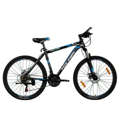   KOLIKEN ROCKTOP 26" Férfi MTB kerékpár | Váltós | FEKETE-KÉK | 19" vázzal