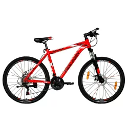   KOLIKEN ROCKTOP 26" Férfi MTB kerékpár | Váltós | PIROS | 17" vázzal