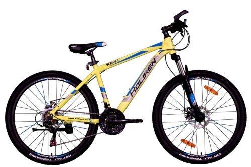 KOLIKEN SCORIA 26" Férfi MTB kerékpár | 17" vázzal | Sárga-kék színben