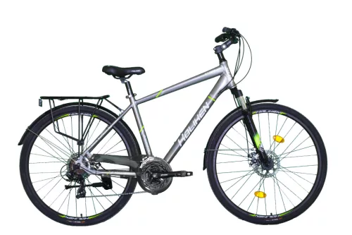 Koliken Blackbrook 28" trekking férfi kerékpár - Grafit színben - 19" vázzal