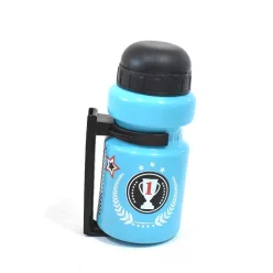 Kulacs + tartó gyermek 330ml sötétkék