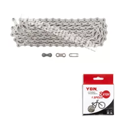 Lánc ybn 01-seb. 1/2x1/8 s410h-s2 116l erős silver-silver