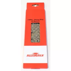 Lánc sunrace e-bike 8-seb. Cnm8e 138l silver-silver