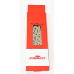 Lánc sunrace 01-seb. Cnx46 112l 1/2x1/8 ezüst fixi-bmx