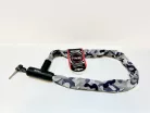 BRN Camo katonai szürke mintás láncos lakat - 80 cm