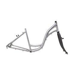   Női ALU városi bicikli "H" váz - 28" - több sebességes (láncváltós) Nyers / festve