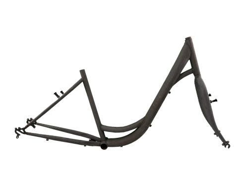 Női városi bicikli "E" váz - 26" - több sebességes (láncváltós) Nyers / festve