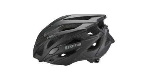 Bikefun fejvédő edge L feket/karbon 58-61 cm