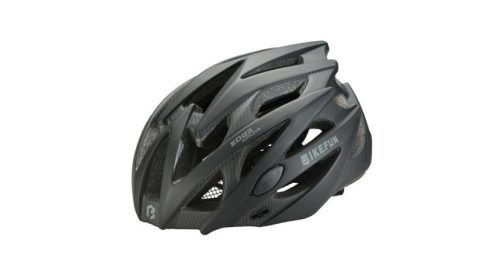 Bikefun fejvédő edge M feket/karbon 55-58 cm