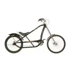 Jaguar Chopper Kerekpar - fekete-bronz