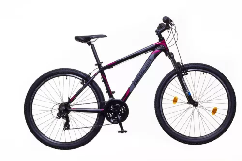 Neuzer Duster hobby 27,5" férfi mtb kerékpár - 21"-os vázzal - fekete/pink-szürke
