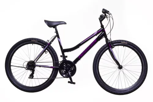Neuzer Nelson 30 női mtb kerékpár 19"-os vázzal | fekete/bíbor-mályva 19"-os vázzal