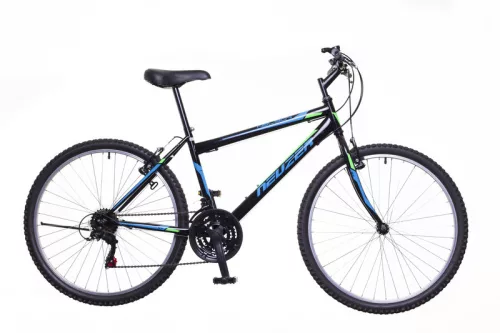 Neuzer-Nelson-18-26-Fiu-MTB-kerekpar-15-os-extra-kicsi-vazzal-Fekete-turkiz-neon-zold