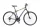 Neuzer X200 férfi cross trekking kerékpár - fekete/kék-sárga - 17"-os vázzal