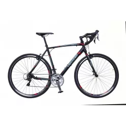 Neuzer Courier cx fekete/türkiz- | piros matt 59 cm