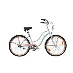Neuzer Miami női cruiser kerékpár - babyblue/rózsaszín