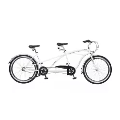   Neuzer Twilight tandem - 2 személyes kerékpár - Fehér/fekete