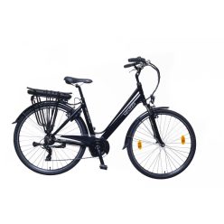   Neuzer Hollandia Delux női 19,5"-os vázzal - fekete/fehér