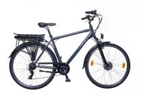   Neuzer Lido férfi elektromos kerékpár - 21"-os vázzal - szürke/barna