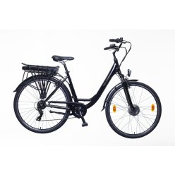   Neuzer Lido női elektromos kerékpár - 17"-os vázzal - fekete/barna