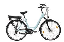   Neuzer Lido női elektromos kerékpár - 17"-os vázzal - celeste/fekete