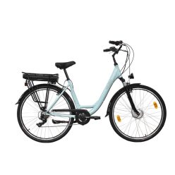   Neuzer Lido női elektromos kerékpár - 17"-os vázzal - celeste/fekete