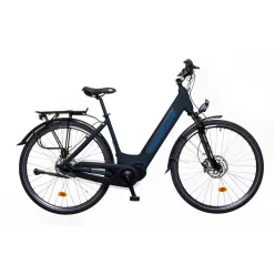   Neuzer Siena női 19"-os vázzal - e-trekking | sötétszürke/kék bafang középmotoros