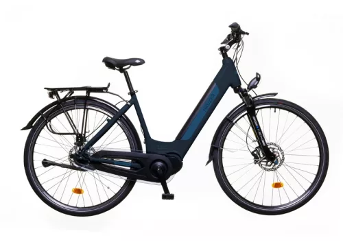 Neuzer Siena női 19"-os vázzal - e-trekking | sötétszürke/kék bafang középmotoros