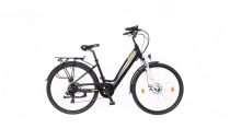   Neuzer Sorrento 28" női elektromos kerékpár - 19"-os vázzal - matt fekete hátsó agymotor /nyomatékszenzoros /