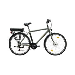   Neuzer E-Trekking Zagon 28" Férfi elektromos kerékpár MXUS 19"-os vázzal - Zöldes szürke