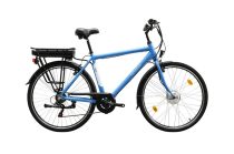   Neuzer E-Trekking Zagon 28" Férfi elektromos kerékpár MXUS 19"-os vázzal - Kék