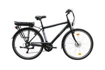   Neuzer E-Trekking Zagon 28" Férfi elektromos kerékpár MXUS 21"-os vázzal - Matt fekete