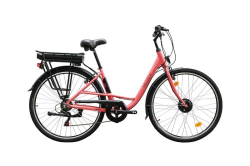 Neuzer E-Trekking Zagon 28" Női elektromos kerékpár MXUS motoros - 17"-os vázzal - Korall