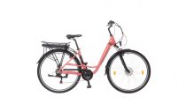   Neuzer E-Trekking Zagon 28" Női elektromos kerékpár MXUS motoros teleszkópos villával - 19"-os vázzal - Korall