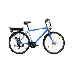   Neuzer Parma férfi 21" E-Trekking MXUS nyomaték szenzoros - matt kék/fehér