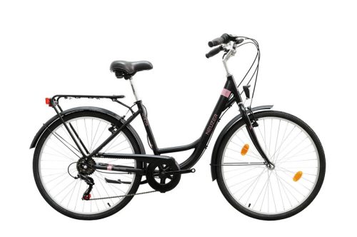 Neuzer Venezia 6 - női városi kerékpár - fekete-kék-szürke - 17"