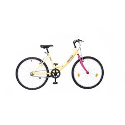   Neuzer Cindy 24" lány gyermek kerékpár - 1 sebességes - Sárga