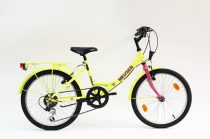   Neuzer Cindy 20 coll City - gyermek Kerékpár 6 sebesség - Lány - Sárga/pink-piros