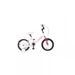 Neuzer-BMX-16-lany-gyermek-kerekpar-feher-pink