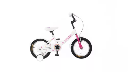 Neuzer-BMX-16-lany-gyermek-kerekpar-feher-pink