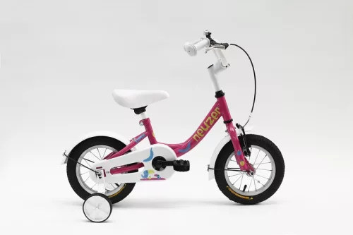 Neuzer-BMX-12-lany-gyerek-kerekpar-Pink-sarga