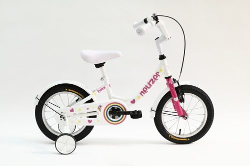 Neuzer-BMX-14-lany-gyerek-kerekpar-Feher-pink