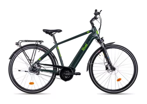 Neuzer Rivel cervino féri e-trekking | 19 középmotoros 8 sebesség agyváltó | sötétszürke