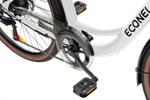 Neuzer Econelo 26" női elektromos kerékpár - 18 E-City fehér 36V