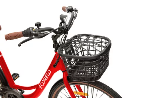 Neuzer Econelo 26" női elektromos kerékpár - 18 E-City piros 36V