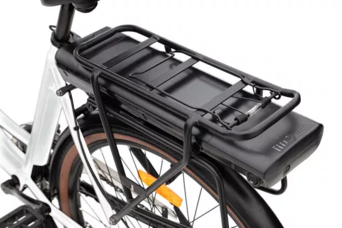 Neuzer Econelo 26" női elektromos kerékpár - 18 E-City piros 36V