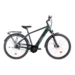   Neuzer Biella city féri 19"-os vázzal e-trekking | ananda középmotoros 8 sebesség agyváltó | sötétszürke