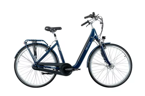 Neuzer Easyboarding 28" E-trekking női kerékpár - Kék 19"-os vázzal (nyomatékszenzoros)