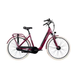   Neuzer Easyboarding 28" E-trekking női kerékpár - bordó lila 19"-os vázzal (nyomatékszenzoros)